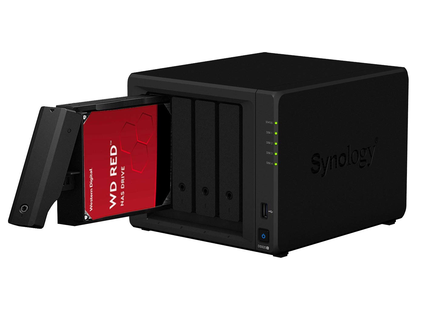 Amazon.co.jp: Synology DS920+ 8Go Syno NAS 24To (4X 6To) WD Red