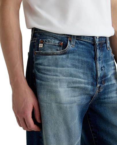AG Adriano Goldschmied Men's Felix Vintage Straight Jean, 10 Years Cayo4