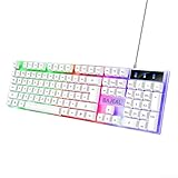 【Design ergonomique et touches multimédia pratiques】: conçu avec un design ergonomique discret, ce clavier mécanique offre une position de frappe confortable. Il dispose également de 12 touches multimédia pour des commandes multimédia rapides, offrant une plus grande commodité.