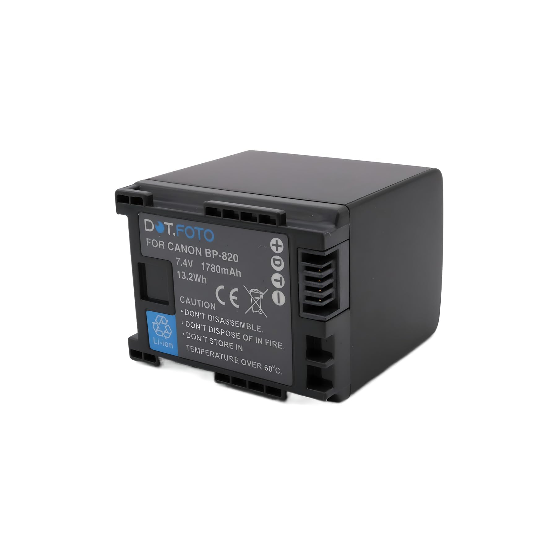 Dot.Foto BP-820 Premium 7.4v / 1780mAh Rechargeable Battery for