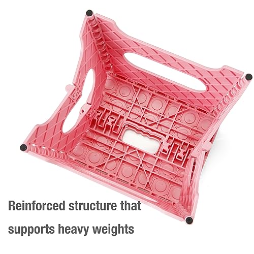 image for PandaEar Small Folding Step Stool for Kids, 7.5 Inch Mini Collapsible 