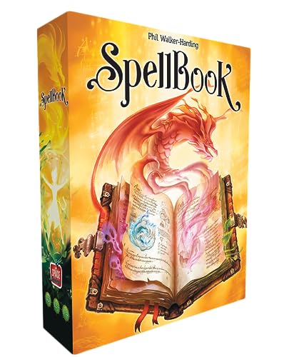 Juego de mesa Spellbook,Juego de fantasía mágica,Juego de