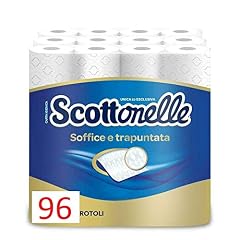 Scottonelle Carta Igienica Soffice e Trapuntata, Confezione da 96 Rotoli