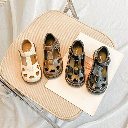 Girls Sandals Girls Leather Soft Toe Princess Dress Flat Shoes Summer Dress Shoes Shoes Furry Slippers Girls2