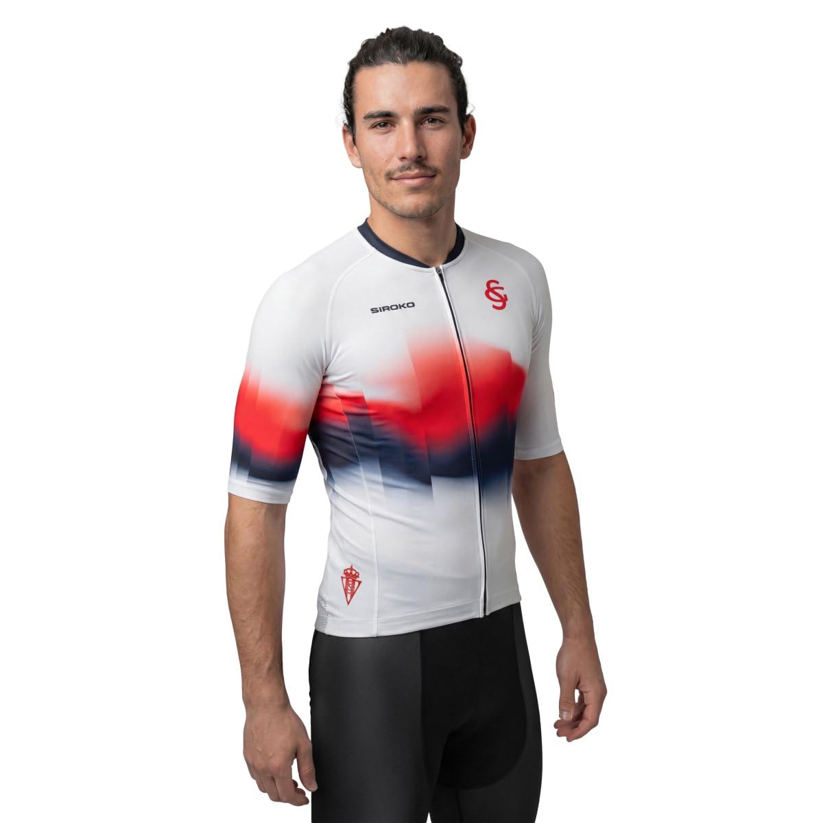 SIROKO Real Sporting Radtrikot SC M2 Idolo Weiß