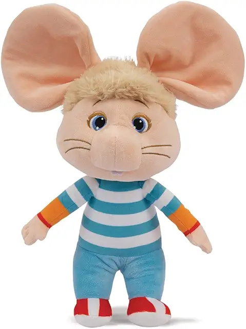 Topo Gigio Peluche Classico Morbido 61cm con Jeans e Maglietta - TPG37000