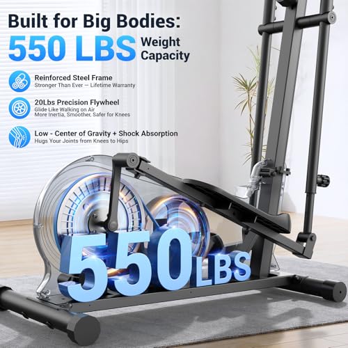 Elliptical trainer high end
