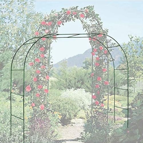 Arc De Jardin Pour Les Plantes Grimpantes, Arc Enchevins À Rose Résistant, Décoration Extérieure Pour Le Soutien Des Fleurs, Structure Métallique, Idéal Pour Les Routes De Jardin Et Les Patios ~ /