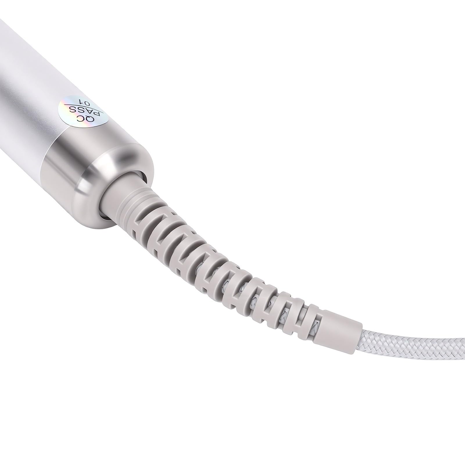Pongnas Elektrischer Nagelfeilengriff, 133 X 20 Mm, Metall-Nagelbohrhandstück, Passend für WS-02, WS-05, mit Minimaler Vibration Zum Formen, Polieren, Nagelhautarbeiten