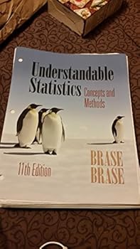 Loose Leaf Understandable Statistics - Concepts and Methods - 11th Edition Book