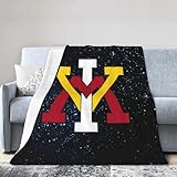 VMI Keydets Fleece Blanket, Very Soft Microfiber Flannel Blanket for Couch Warm and Cozy for All Seasons