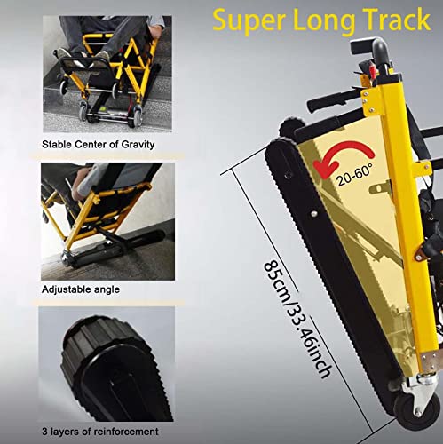 咚呱 Montascale per Camion a Mano Elettrico, Sedia a...