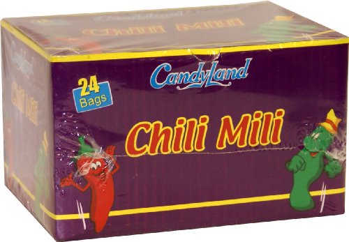 CandyLand Chili Mili Hot Gummy Candy 24pk