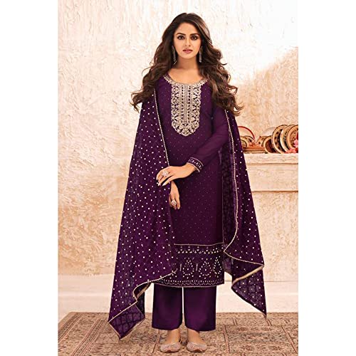Ready to Wear Indian Palazzo Dress Pakistani Heavy Designer Salwar Kameez Dupatta Suits2