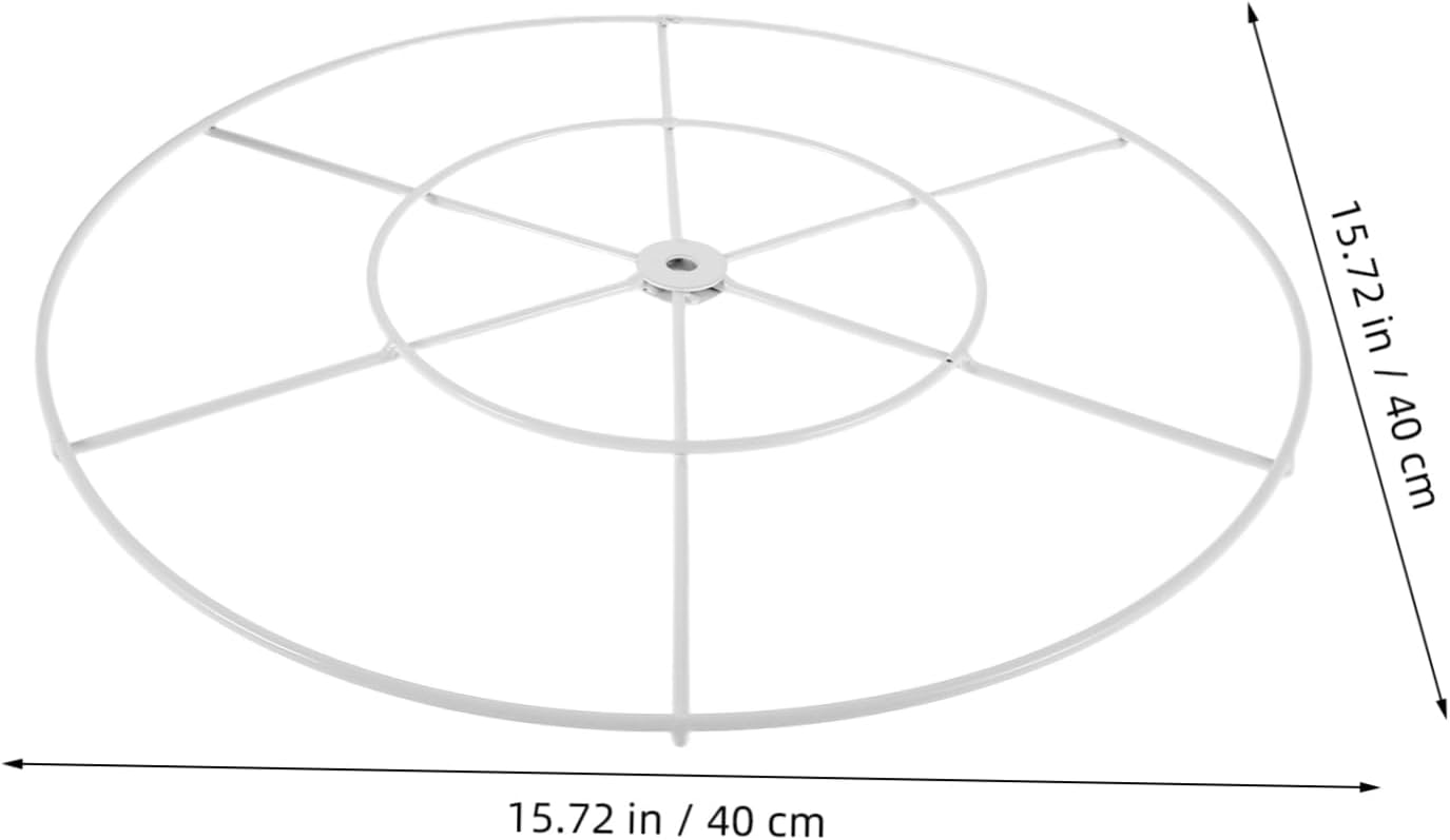 Wedding Drape Hoop 40cm Iron Circle Ring for Craft Making
