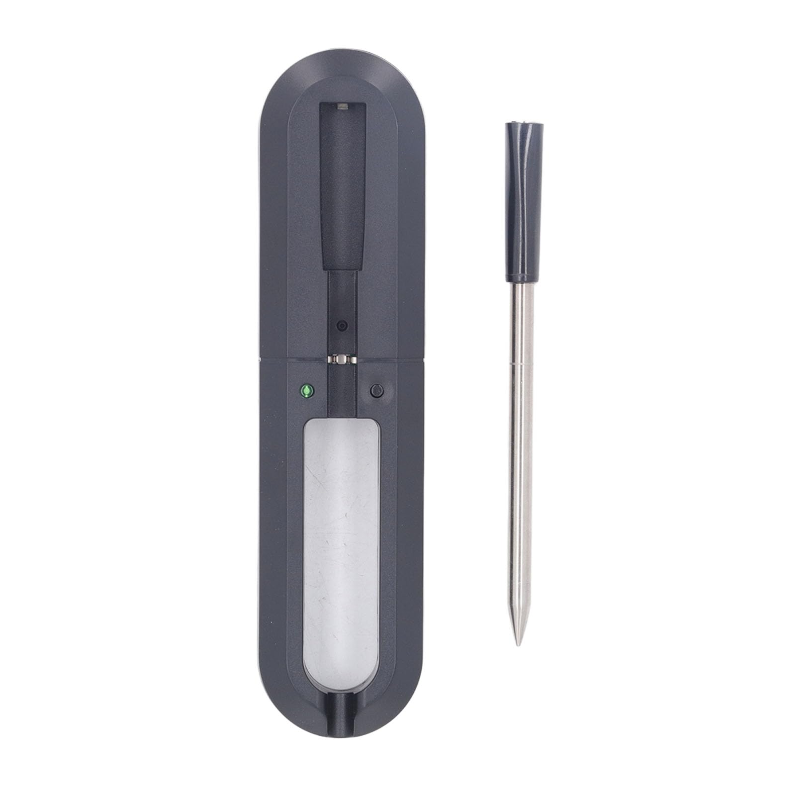 Termometro a sonda Bluetooth senza fili IP68 con 4 sonde di portata di 30 metri, ricarica rapida per forno barbecue, cucina