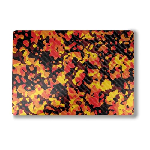 Carbon Fiber Laptop Skin Compatible with Alienware M18 R2 (2024) - Warm Modern Camo - Premium 3M Vinyl Protective Wrap Decal Cover - Easy to Apply | Crafted in The USA by MightySkins