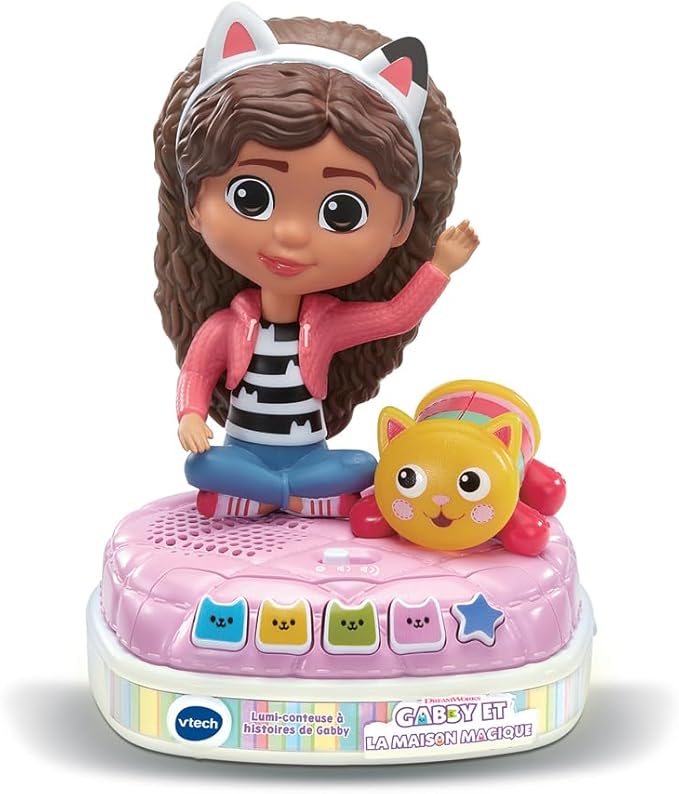 VTech Lumi-narradora de Historias de Gabby, Color Rosa, tamaño estándar (619805)