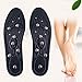 Semelles Magnétiques Amincissantes Massage Thérapie Acupression des Pieds Pad, Semelles Orthèses Magnétiques Soulage les Douleurs Musclaire - L (40-46)