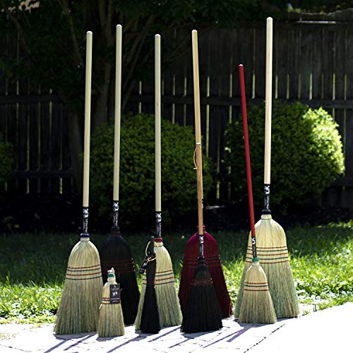 Authentischer, handgefertigter Besen (137 cm/mittelgroß) – Bild 5