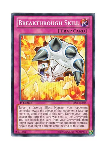 Amazon.co.jp: 遊戯王 英語版 SDLI-EN035 Breakthrough Skill ブレイク