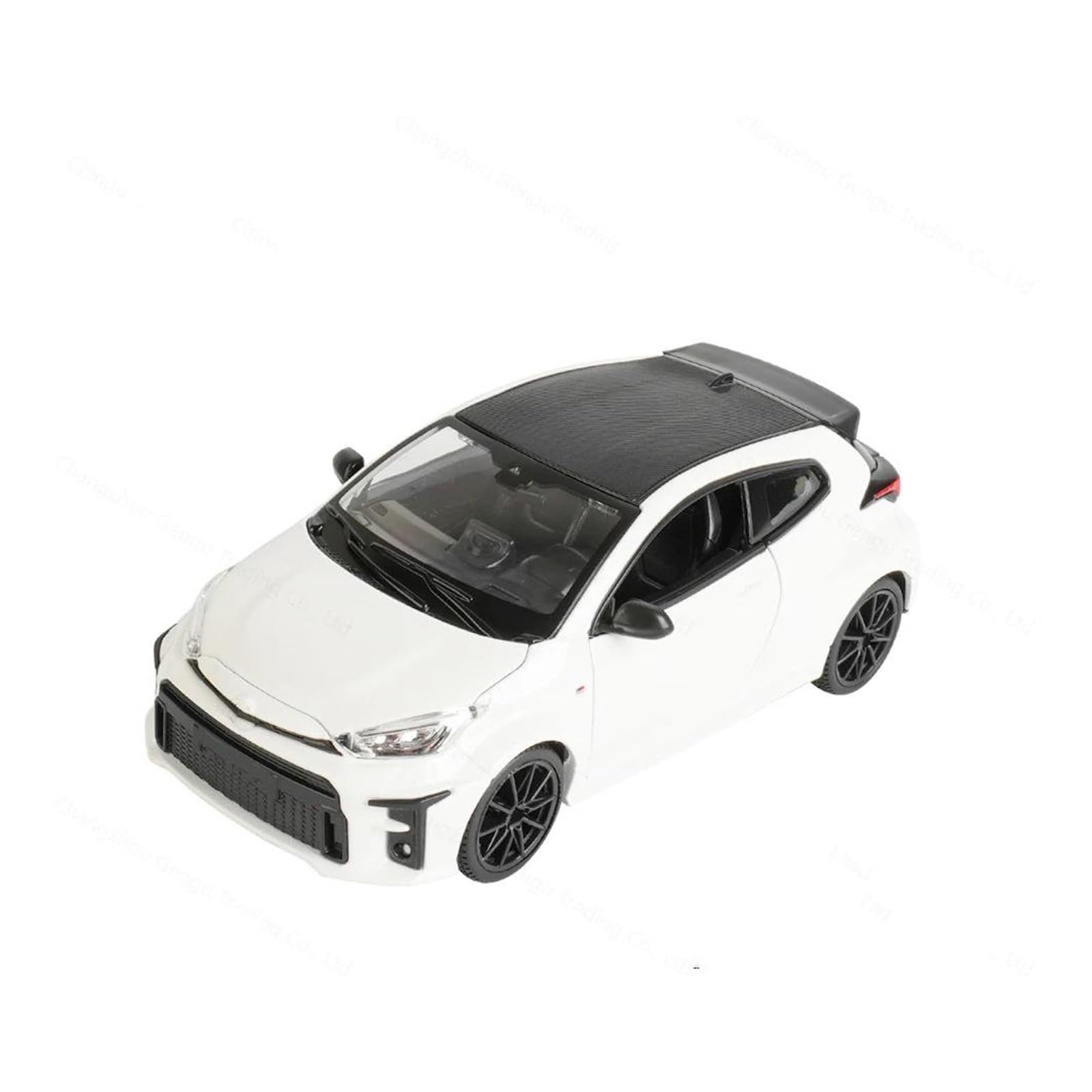 BANKOTO Diecast Car 1:24 For Toyota For GR For Yaris Car Metal Diecast Model Vehicles Collectible Model(White)