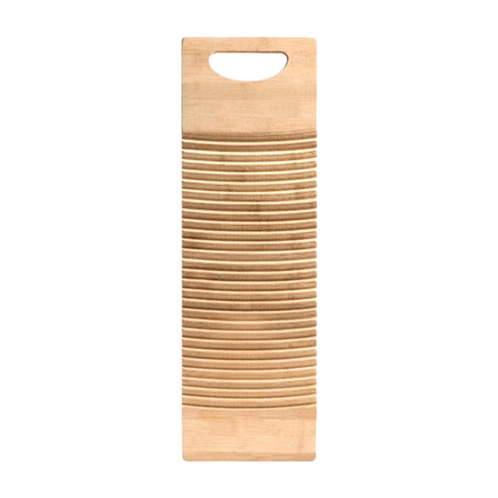 Planche à laver pour le linge petite planche à récurer en bois à motif ondulé traditionnel