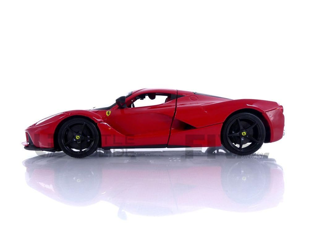Bburago- Miniatura Auto da Collezione, 16001RR, Rosso/Nero