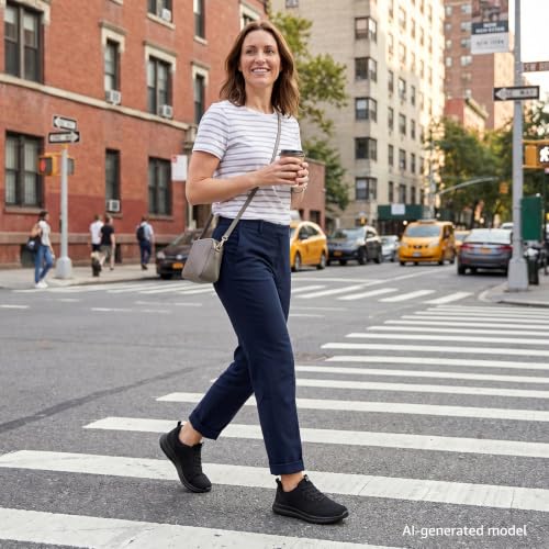 Image of STQ Wide Toe Box Walking Shoes Women Orthopedic Swollen Feet Diabetic Tennis Running Sneakers for Plantar Fasciitis Arch Support Bunions