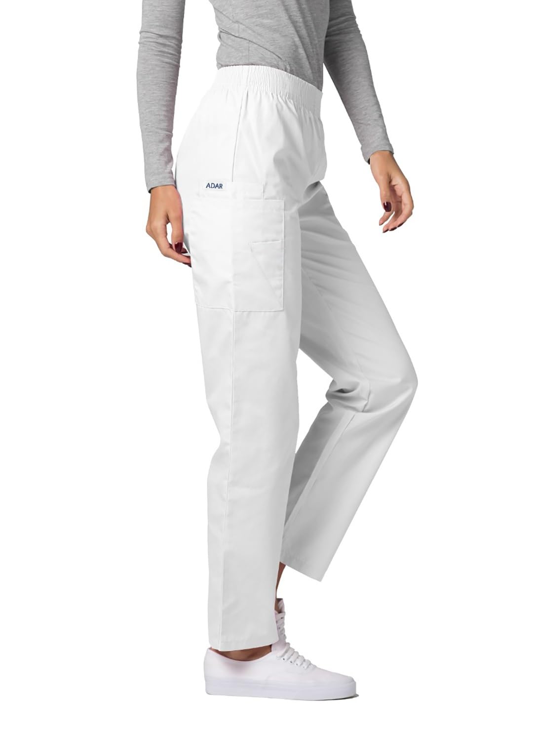 Adar Universal Divise Sanitarie Donna - Pantaloni Cargo Affusolati per Camice