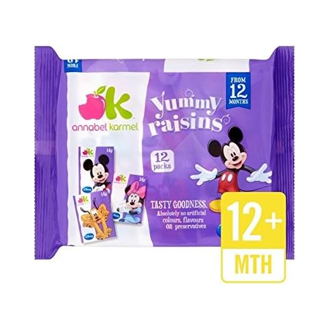 Annabel Karmel Raisins from 12+ Months 12 per pack - Pack of 4 Cover