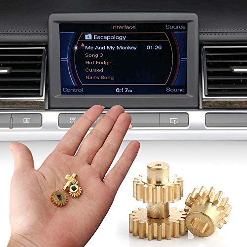 Kit de reparo de tela MMI para conector de engrenagem de 3 peças para Audi A8 S8 Mechanism 4E0857273