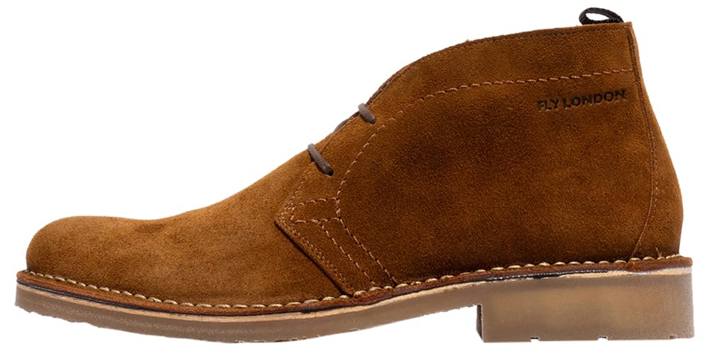 Fly London Men's RULH110FLY Fashion Boot, Tobacco, 9 UK