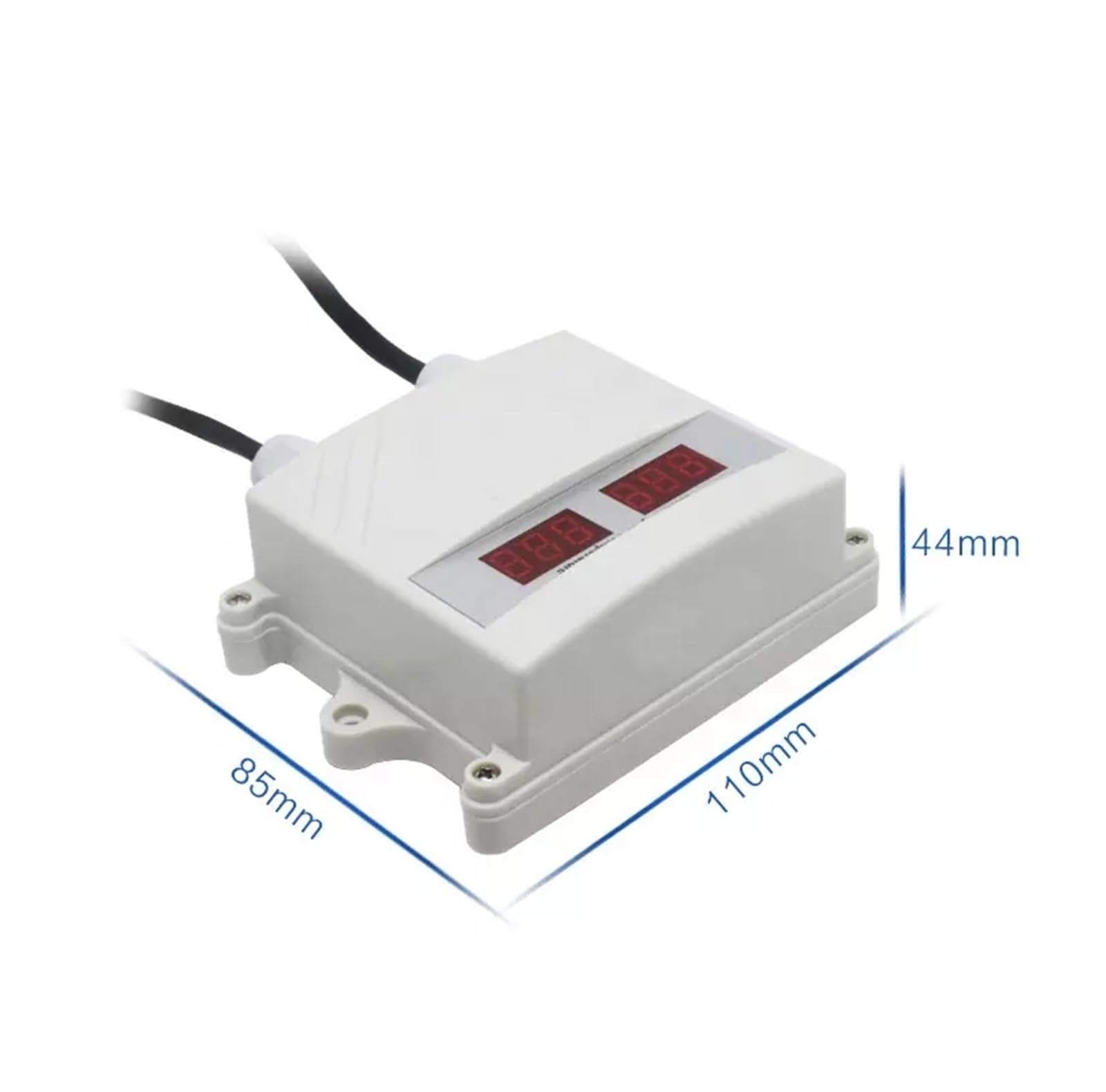 Sensor de temperatura y humedad de invernadero, Sensor de temperatura y humedad Modbus con pantalla