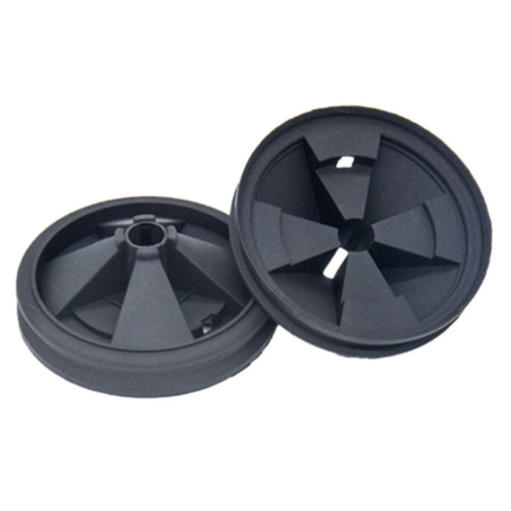 CTRLZS 2Pcs Silicone Waste Disposer Anti Splashing Cover 87mm Outer Diameter Fit for Food Waste Disposer