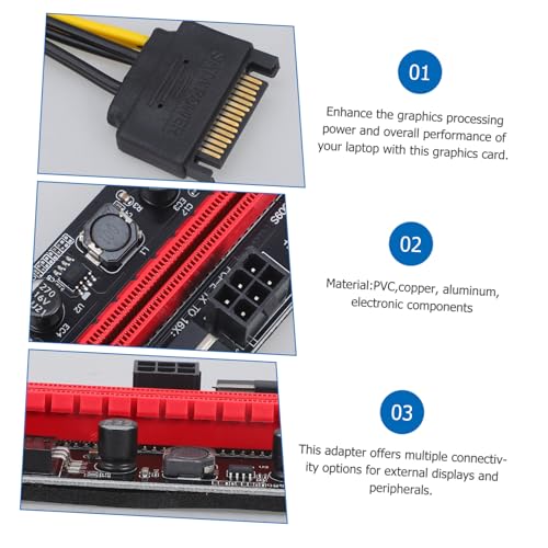 Tarjeta externa gráfica para laptop PCIE minera miniatura 7