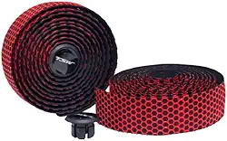 Fita de Guidão Bicicleta Speed Road Bike Silicone Gel Macia Tsw (Vermelho)