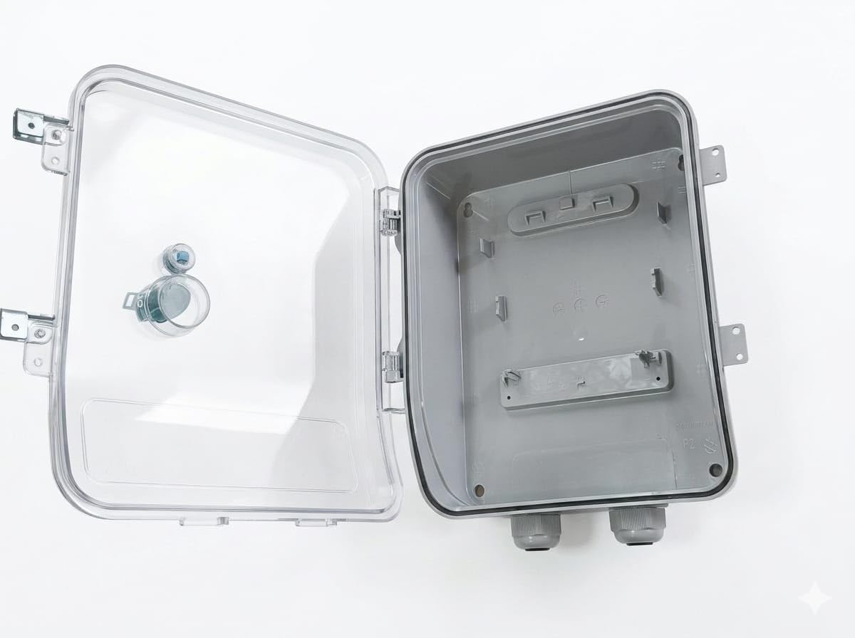 Transparent Meter Box - Weatherproof Electrical Enclosure -2