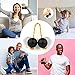 2 Pairs of Aslatuas Rhythmic Ball, Kashaka Shaker Instrument Classical African Shaker Rattle Hand Percussion for Kids Adults Weddings Parties Musical Class (Black)