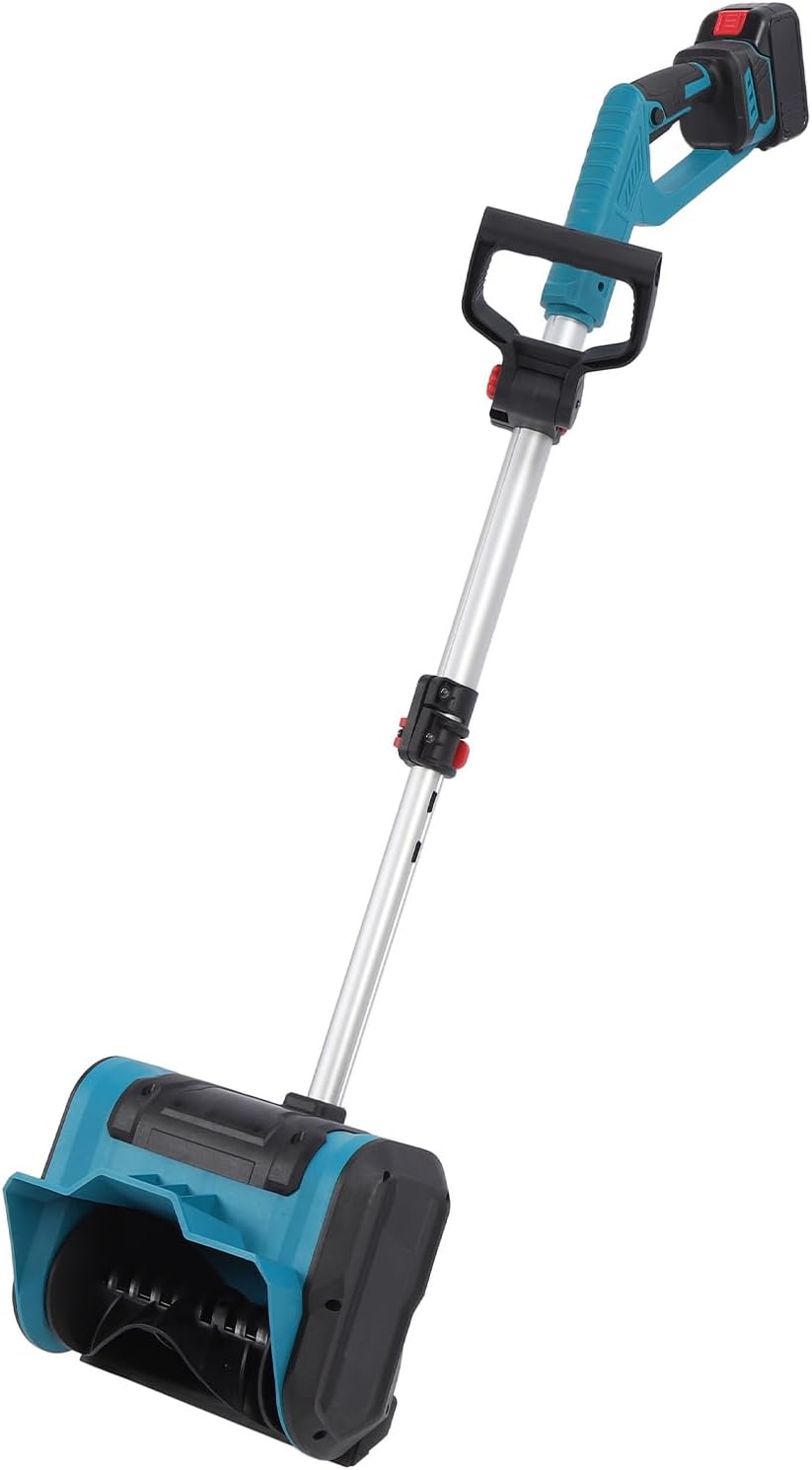 ZJchao Cordless Electric Snow Shovel Efficient Snow Removal for Patios Gardens Driveways (US Plug)
