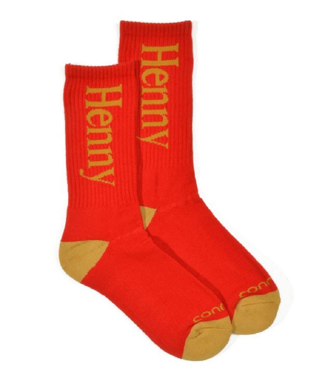 CONNETICHenny 2 Red Gold Knitted On The Rocks Men's Socks
