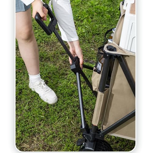 Carretilla plegable resistente y portátil para camping, compras y deportes miniatura 5