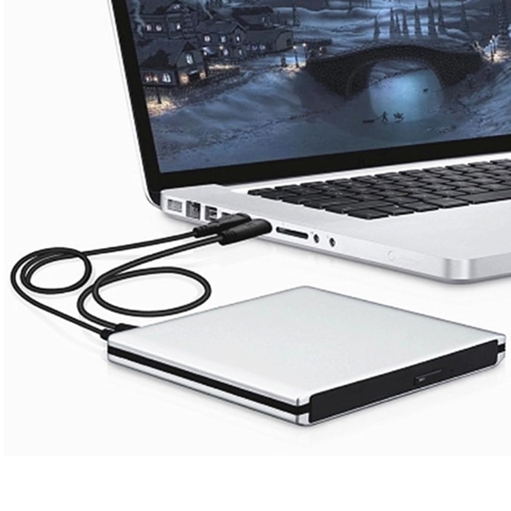 USB3.0 ESTERE USB3.0 Burner Blu-Ray BD-Rom Dvd Drive BD-Re Writer Blu-Ray Reader 3D per Laptop/Desktop