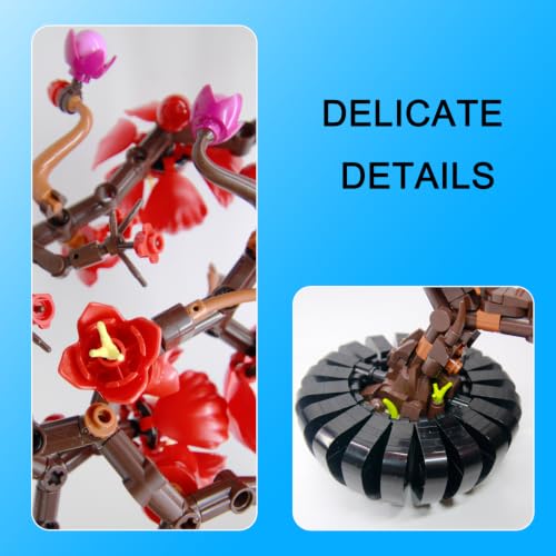 Plum Blossom Building Set Building Block Toys 599Pc for Christmas Halloween - image 5