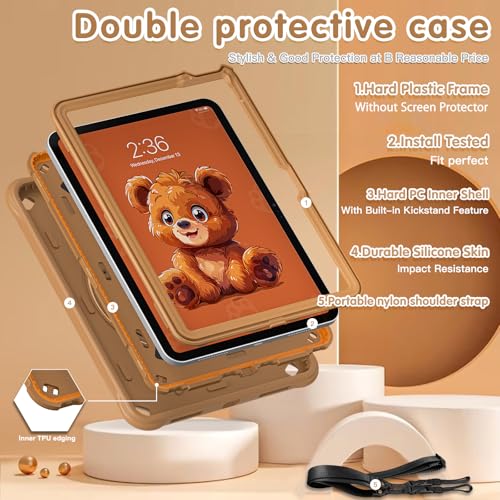 Coque iPad 10e génération robuste pour éviter les bris d'écran enfant - 2