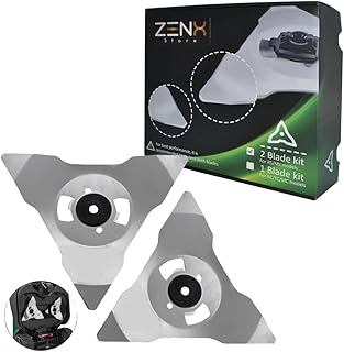 Robomow - 2 X Lames de rechange - ZenXstore DUO PACK pour de meilleurs résultats - Convient pour les modèles Robomow RC, RS, MC, MS, TC, TS et City MC