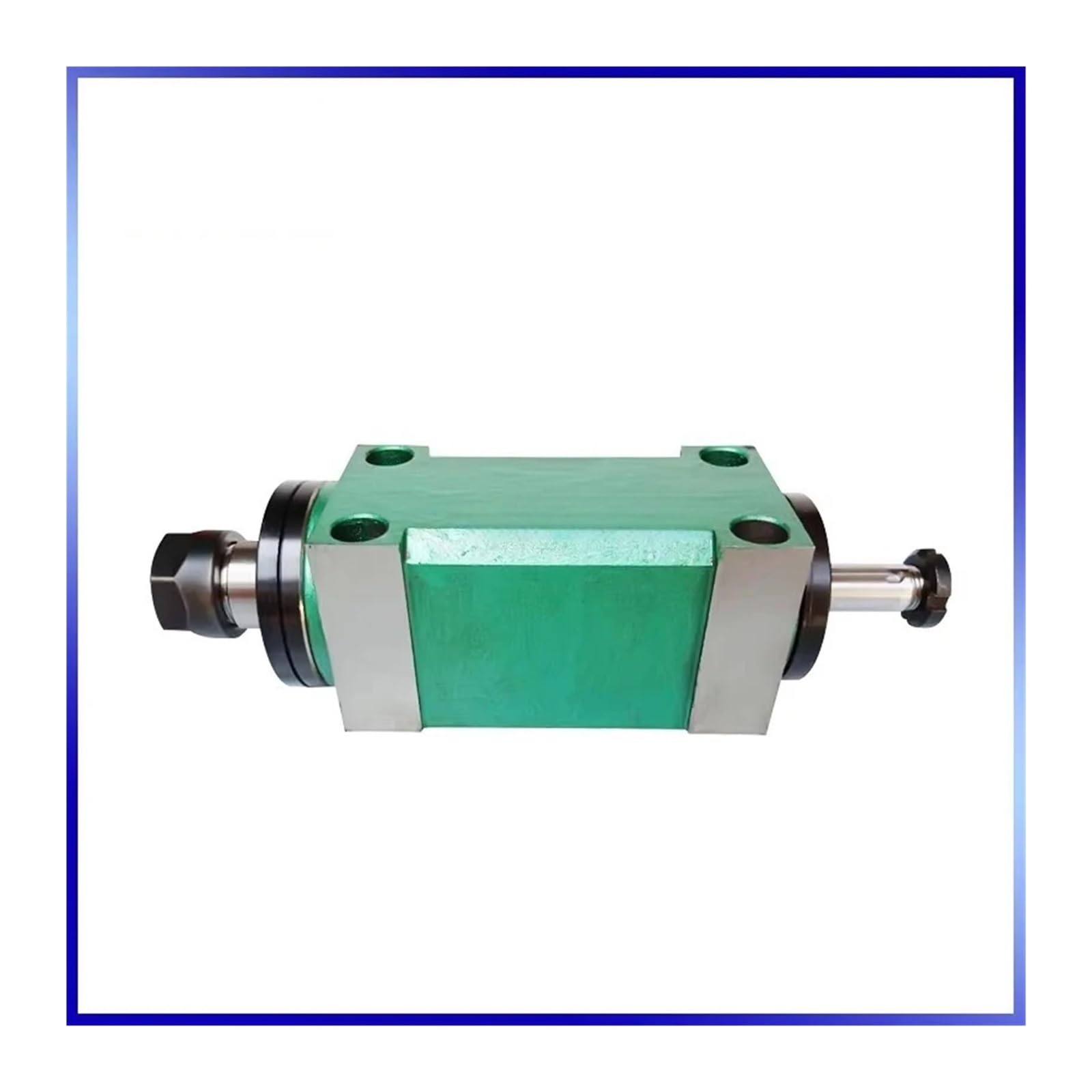 KACOME Machine Tool Power Head 1500W 3000~6000rpm Lathe Spindle Head Boring and milling Grinding Head Slotting Drilling and Tapping Machine(ER25)