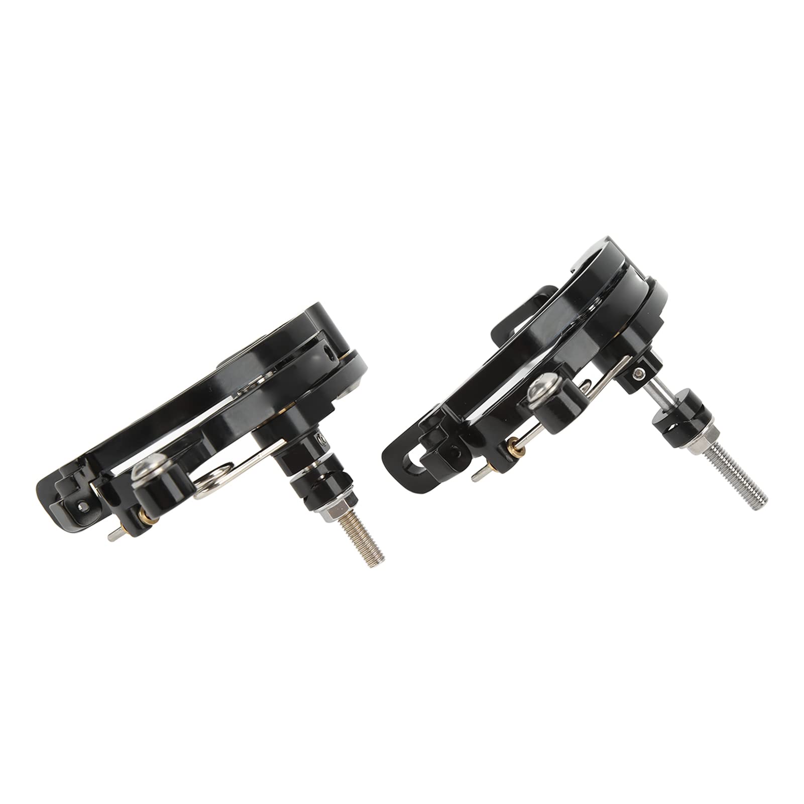 1 paire d'étriers de frein LP pour vélo, clips de frein avant et arrière en forme de C pour levier de frein, noir