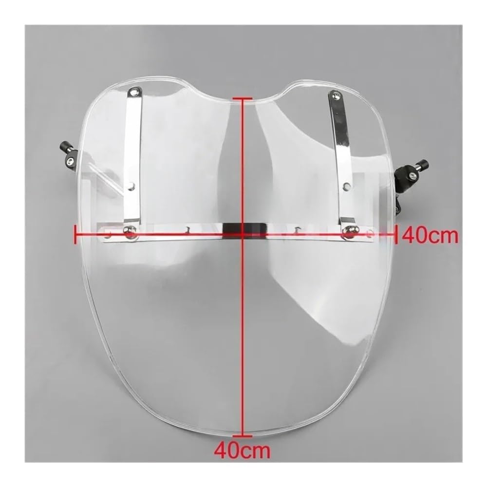 Parabrisas De Motocicleta para Sportster para Dyna Glide para Softail para XL 883 1200 para X48 para X72 Parabrisas