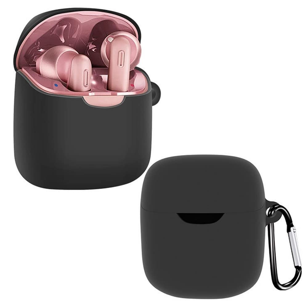 Custodia protettiva in silicone per auricolari anti-caduta per JBL Tune 220 TWS Accessori per auricolari wireless BT (Blu scuro)